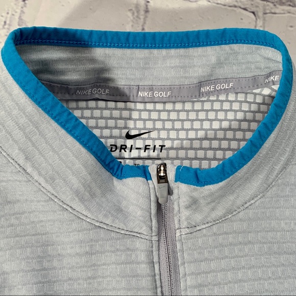 Memphis Tigers Embroidered Nike Dri-Fit Golf Top - Picture 5 of 10